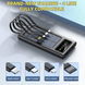 Портативна зарядка для телефону Power Bank 20000 mAh UKC Чорний