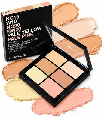 Фото Палетка консилерів та коректорів для обличчя MAC Studio Fix Conceal and Correct Palette MAC Light