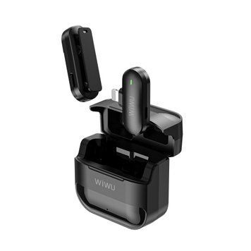Фото Беспроводной петличный микрофон WIWU mini Wi-WM001 (with Type-C) Wi-WM001