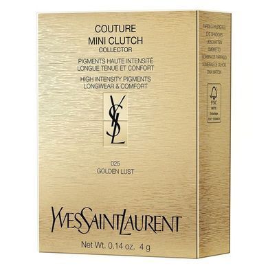 Фото Палетка теней для век Yves Saint Laurent Couture Mini Clutch Collector 025 Golden Lust 025 Golden Lust