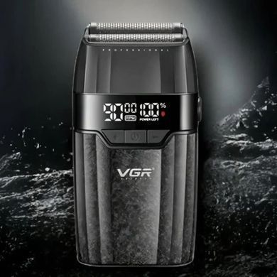 Фото Профессиональный шейвер VGR V-640S с двойными титановыми сетками и LED-дисплеем  V-640S