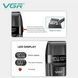 Профессиональный шейвер VGR V-640S с двойными титановыми сетками и LED-дисплеем