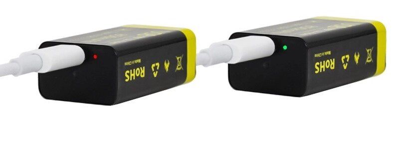 Фото Аккумулятор USB 9v Крона 850mAh 850mAh