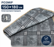 Электропростынь JD Home Electric с подогревом 150&times;180 см, 3 режима температуры, серая