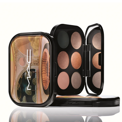 Фото Палетка тіней для повік MAC Connect In Colour Eye Shadow Palette 6 Colours MAC Palette Bronze Influence
