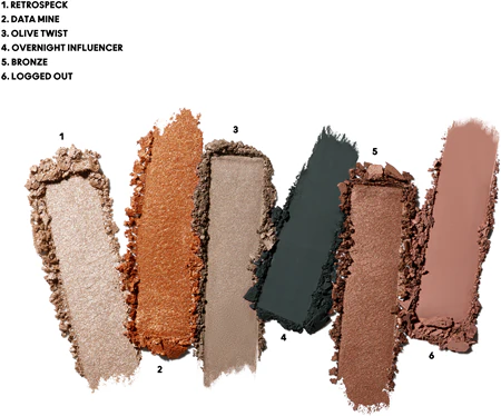 Фото Палетка тіней для повік MAC Connect In Colour Eye Shadow Palette 6 Colours MAC Palette Bronze Influence