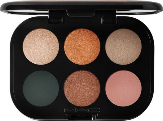Фото Палетка тіней для повік MAC Connect In Colour Eye Shadow Palette 6 Colours MAC Palette Bronze Influence