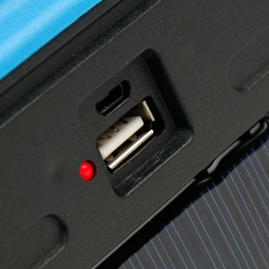 Фото Ліхтар акумуляторний із сонячною панеллю та power bank CATA HS-8020D 8020