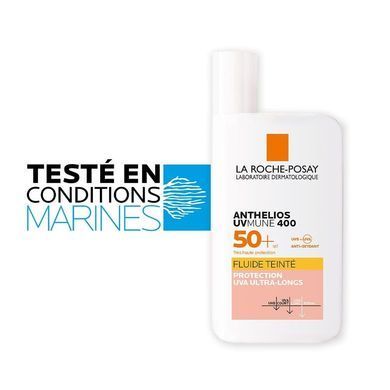 Тонований флюїд для обличчя La Roche-Posay Anthelios UVMune 400 50 мл