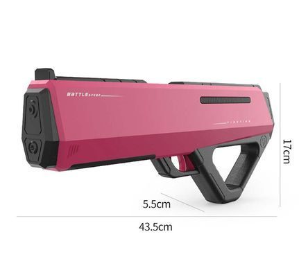 Фото Водний пістолет акумуляторний з автозаповненням 400 мл Water Gun Water Gun Червоний