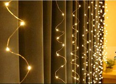 Фото Светодиодная гирлянда штора Капля росы 3х2м 360 LED 703