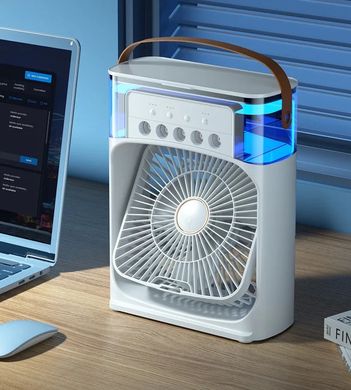 Фото Вентилятор портативний настільний з ароматизатором Air Cooler Fan Cooler