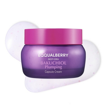 Фото Антивозрастной капсульный крем для лица EQQUALBERRY Bakuchiol Plumping Capsule Cream, 50 мл Bakuchiol Plumping Capsule
