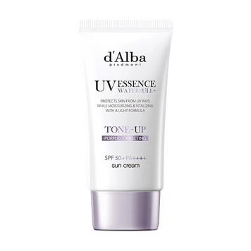 Фото Солнцезащитный крем D'Alba Sun Cream Purple с SPF 50+ и эффектом коррекции тона 50 мл Cream Purple