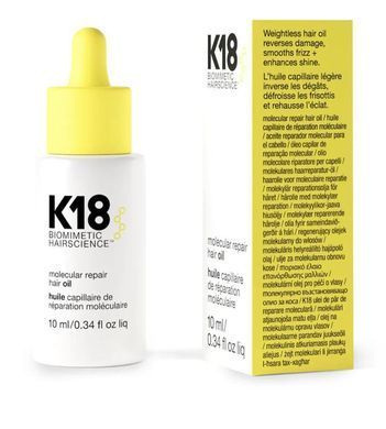 Масло для волос молекулярного восстановления K18 Biomimetic Hairscience Molecular Repair Hair Oil 10 мл
