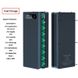 Корпус коробка с быстрой зарядкой Power Bank Case DIY M8, 8 x 18650 LCD 2xUSB, 1xTYPE-C, 2xLED