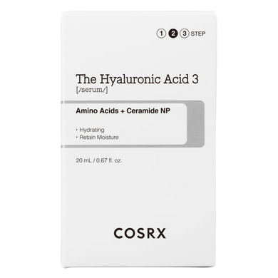 Сироватка з гіалуроновою кислотою - Cosrx The Hyaluronic Acid 3 Serum - 20ml