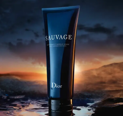 Маска для лица Dior Sauvage Face Cleanser and Mask, 120 мл
