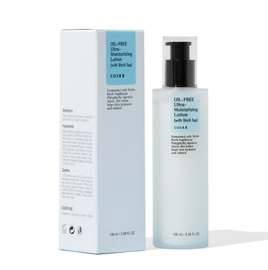Увлажняющий лосьон для лица COSRX oil-free ultra-moisturizing lotion 100 ml