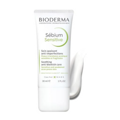 Фото Заспокійливий засіб для обличчя Bioderma Sebium Sensitive Soothing Anti-Blemish Care, 30 мл Soothing Anti-Blemish Care