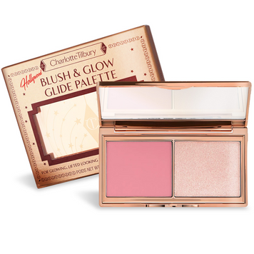 Фото Румяна-хайлайтер 2 в 1 Charlotte Tilbury Blush & Glow Glide Palette Fair-Medium Charlotte Tilbury