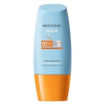 Фото Сонцезахисний крем для обличчя Mistine Solarcut Aqua Base Matte&Light SPF 50+ PA++++ 40 мл Matte&Light