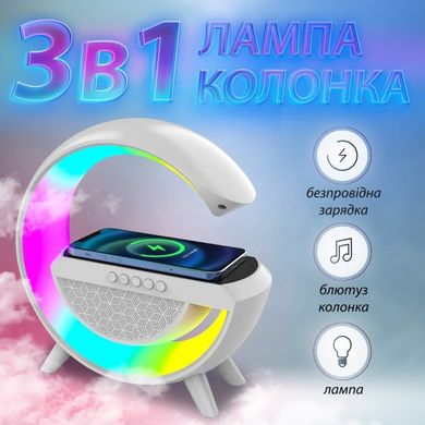 Фото Ночник лампа с будильником и Bluetooth колонкой BT 2301 2301