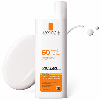 Сонцезахисний флюїд для обличчя La Roche-Posay Anthelios Light Fluid Sunscreen SPF 60 Ultra Light 50 мл
