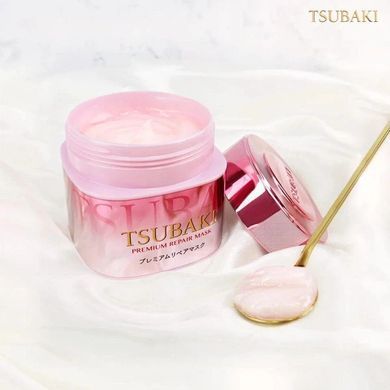 Фото Маска для волос TSUBAKI Premium Repair Mask 180 г Repair Mask Pink