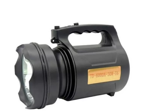 Фото Фонарь-прожектор аккумуляторный TD-6000A 30W с дальним лучом TD-6000A