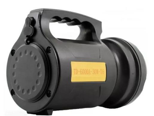 Фото Фонарь-прожектор аккумуляторный TD-6000A 30W с дальним лучом TD-6000A
