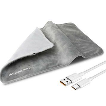 Фото Електрична USB грілка з підігрівом 5V 2A портативна Грілка 5V 2A