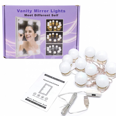 Фото Светодиодные лампочки от юсб 10 шт Vanity mirror lights 0977900