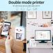 Портативний міні принтер термопринтер для дітей Mini printer Синій