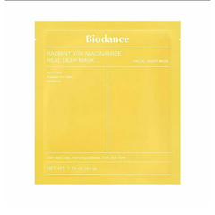 Фото Колагенова гідрогелева маска для глибокого зволоження Biodance Bio Collagen Real Deep Mask Sheet    Vita Niacinamide
