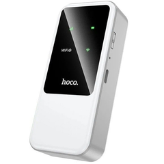 Фото Мобільний Wi-Fi роутер Hoco HI42 WiFi 6 2.4 ГГц 4000 мА&middot;год White HI42