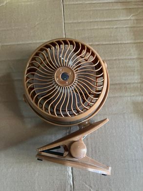 Фото Вентилятор акумуляторний на прищіпці Mini Fan Mini Fan