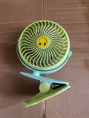 Фото Вентилятор акумуляторний на прищіпці Mini Fan Mini Fan