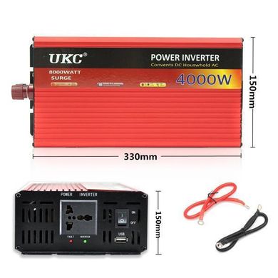 Фото Преобразователь напряжения AR 4000W UKC 12V-220V 7890888