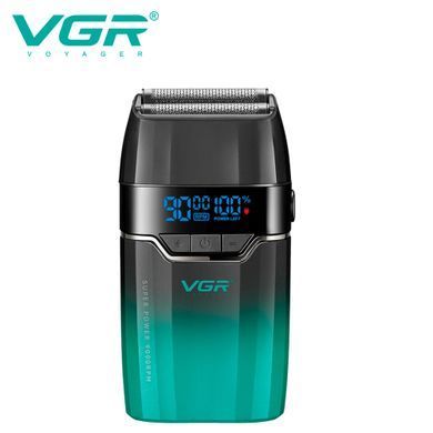 Фото Профессиональный шейвер VGR V-308 Professional Foil Shaver Salon Series зеленый V-308 зелений