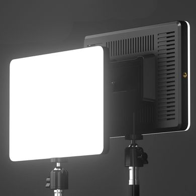 Фото Светодиодная лампа прямоугольная RL-11 для блогера визажиста LED SQUARE FILL LIGHT со штативом 2м RL-11