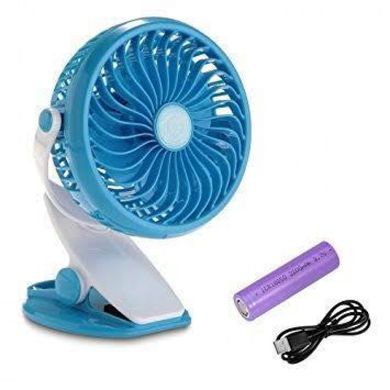 Фото Вентилятор акумуляторний на прищіпці Mini Fan Mini Fan