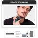 Профессиональный шейвер VGR V-308 Professional Foil Shaver Salon Series зеленый