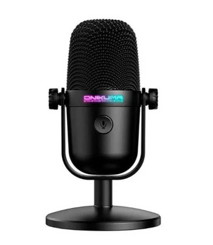 Фото Микрофон профессиональный игровой ONIKUMA M830 с RGB подсветкой M830