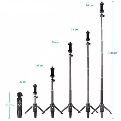 Фото Монопод тренога для телефона з пультом Yunteng YT-9928 9928