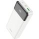 Зовнішній акумулятор Hoco J102A Cool Figure Power Bank 20000 mAh PD 20W QC 3.0 з LED-дисплеєм білий