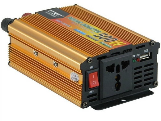 Фото Інвертор UKC Power Inverter 12V-220V, 500W 1679