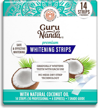 Фото Отбеливающие полоски для зубов GuruNanda Premium Whitening Strips Premium Whitening Strips