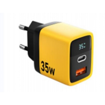Фото Сетевое зарядное устройство 35W Veron TC-35 GaN Digital Display PD+QC&nbsp; TC-35
