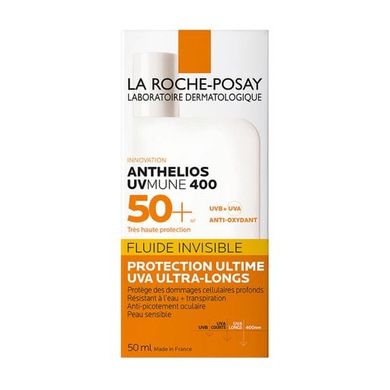 Фото La Roche-Posay Anthelios UVmune 400 Invisible Fluid SPF 50+ легкий солнцезащитный флюид Anthelios UVmune